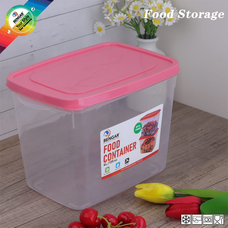 Hqc Food Storage Box Container Plastic Keeper Kitchen Ware